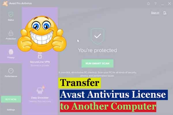 How to Transfer Avast License to Another Computer