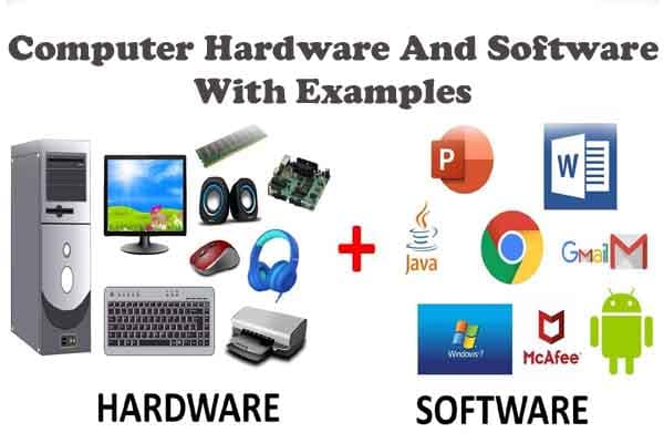 What Is Computer Hardware And Software With Examples