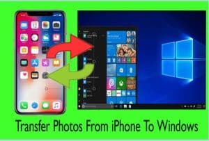 How To Transfer Photos From iPhone To Windows?